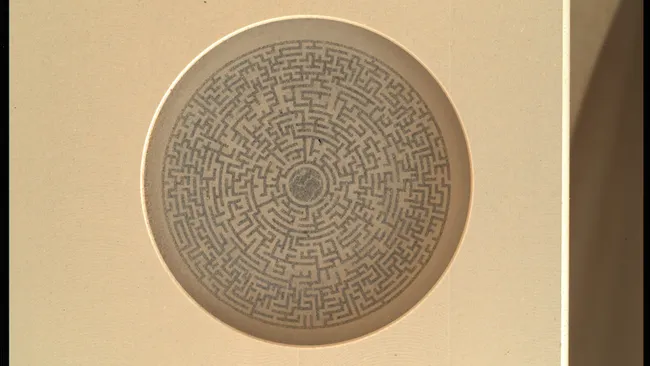 Why does NASA’s Perseverance rover keep taking pictures of this maze on Mars?